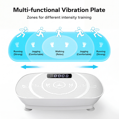 Slim Vibration Exercise Machine Plate